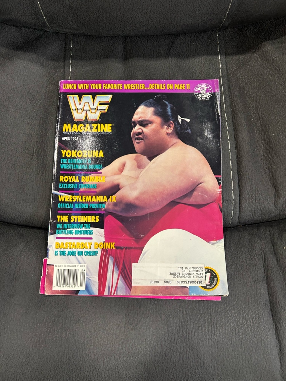 WWF magazine-April 1993